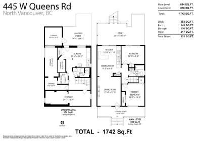 Entry Foyer Photo of 445 W Queens Road, North Vancouver, BC