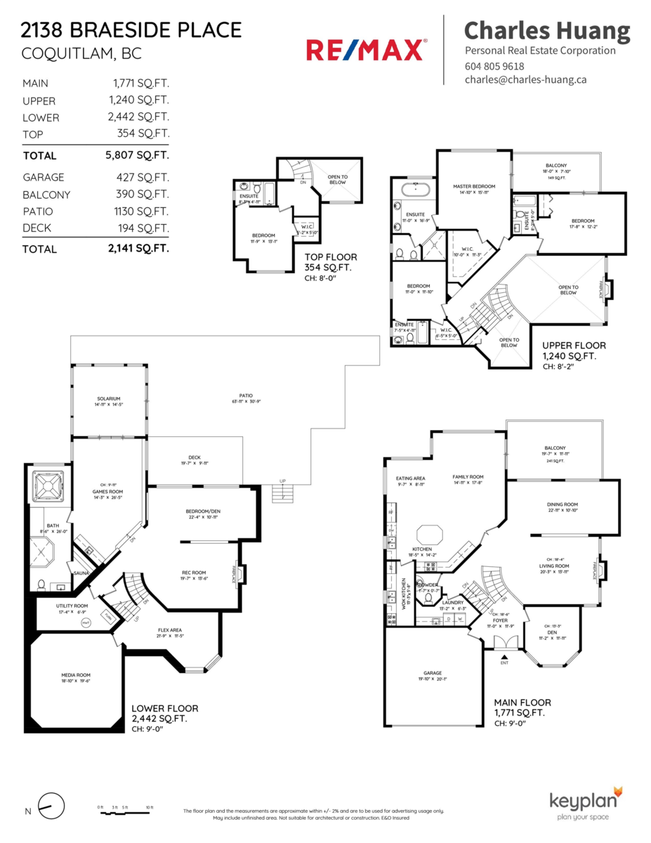 Fitness Center Photo Near 2138 Braeside Place, Coquitlam, BC