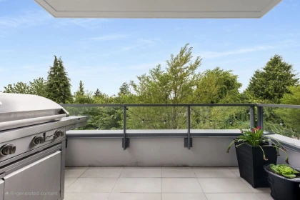Backyard Photo of 310 6333 W Boulevard, Vancouver, BC