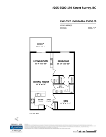 Staircase Photo of 205 6500 194 Street, Surrey, BC
