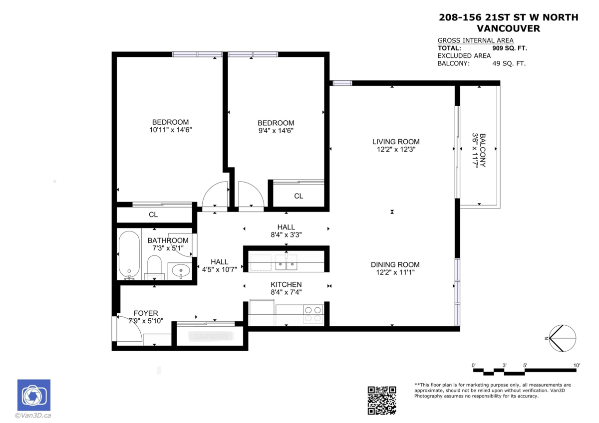 Garage Interior Photo of 208 156 W 21st Street, North Vancouver, BC