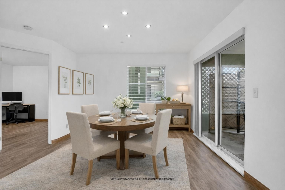 Dining Area Photo of 105 20110 Michaud Crescent, Langley, BC