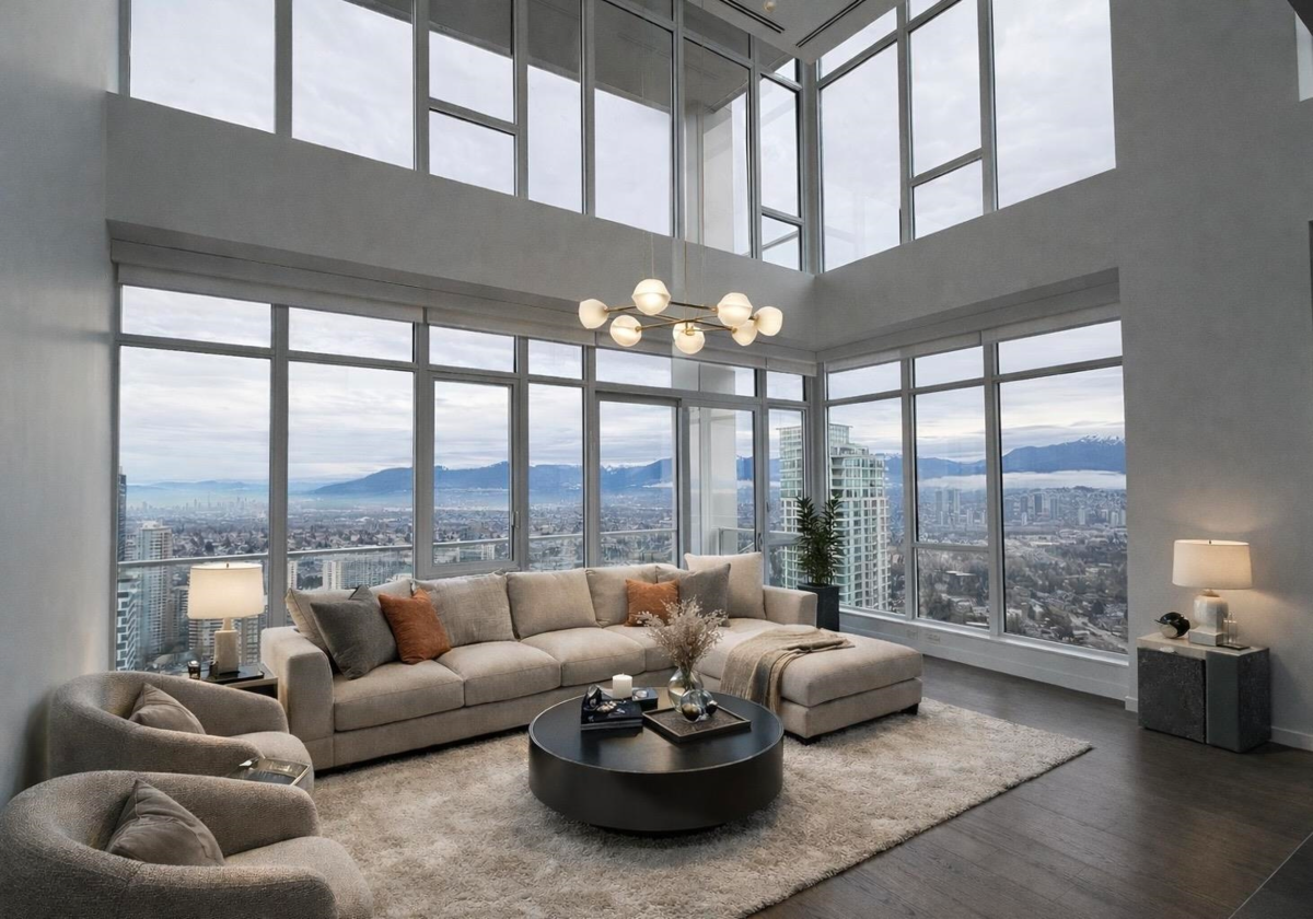 Living Room Photo of 4001 6080 Mckay Avenue, Burnaby, BC