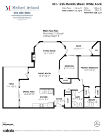 Aerial View of 501 1225 Merklin Street, White Rock, BC
