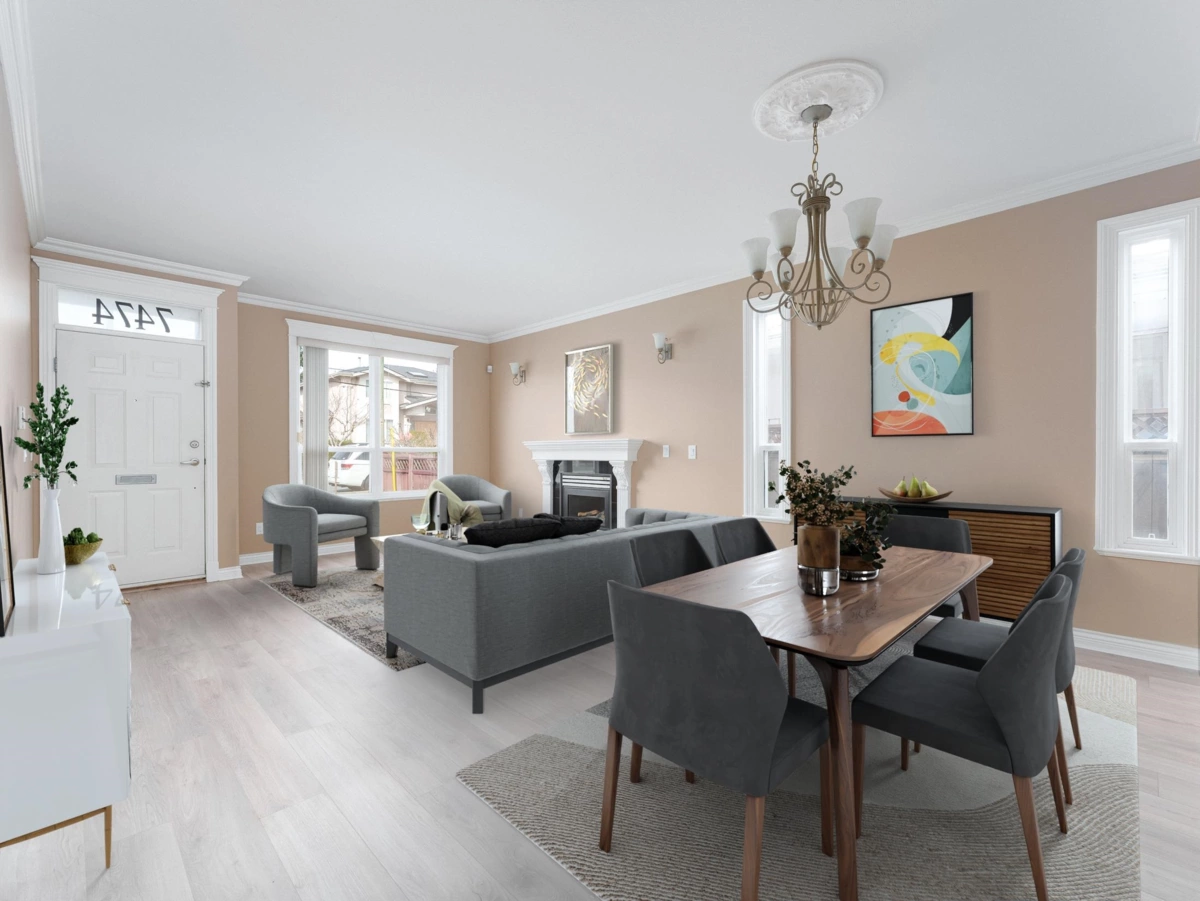 Exterior Rear Photo of 7474 Elwell Street, Burnaby, BC