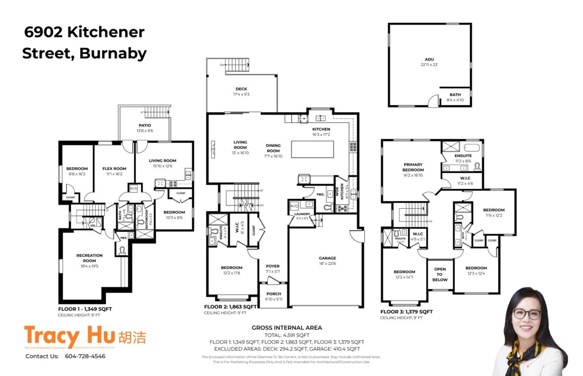 Playground / Recreational Area Near 6902 Kitchener Street, Burnaby, BC