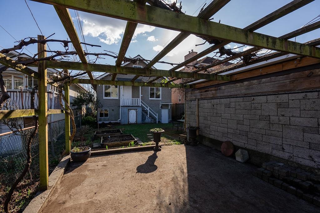 Aerial View of 2867 E Georgia Street, Vancouver, BC