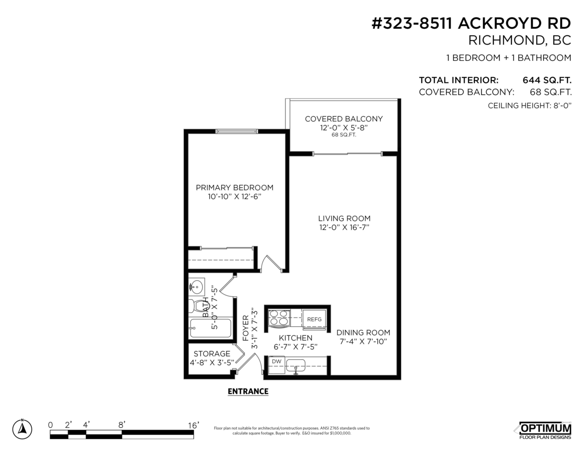 Laundry Room Photo of 323 8511 Ackroyd Road, Richmond, BC