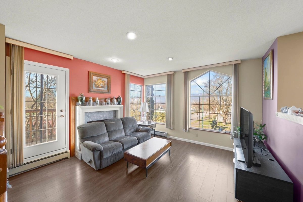 Aerial View of 3206 E 25th Avenue, Vancouver, BC