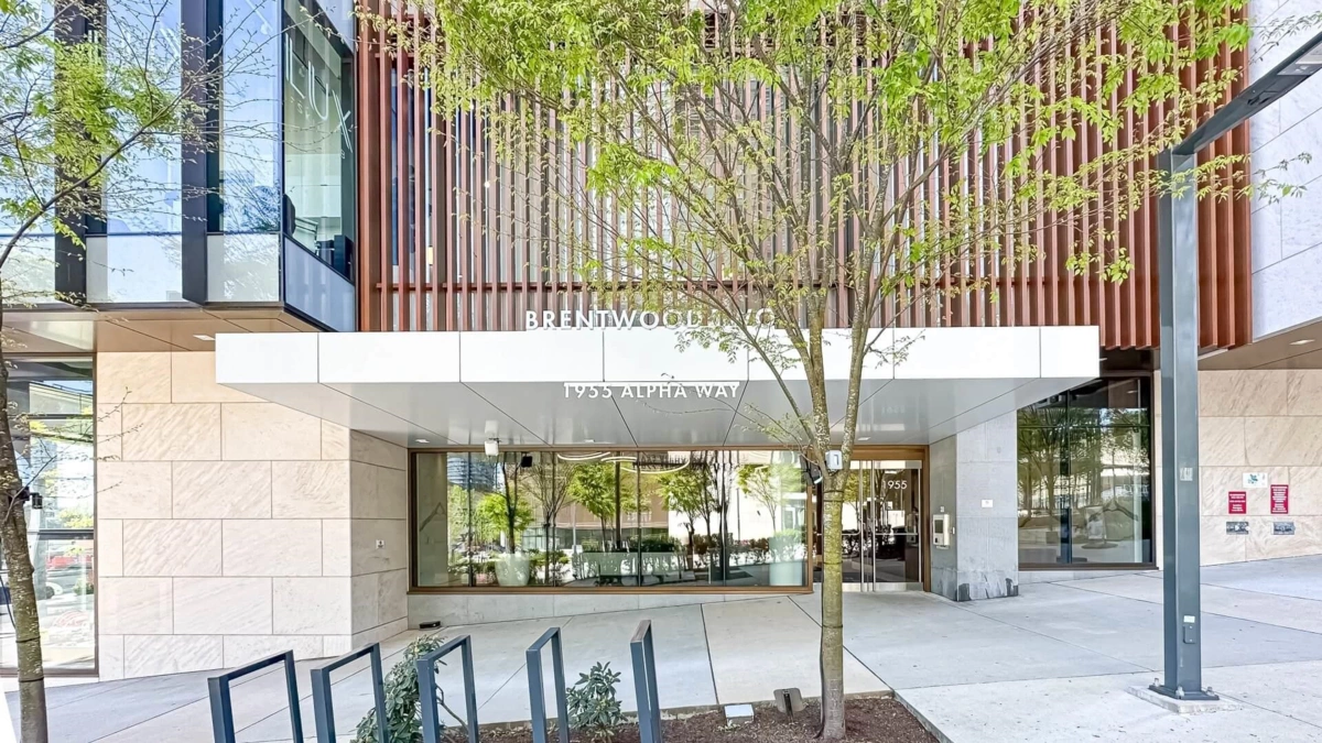 Exterior Rear Photo of 2609 1955 Alpha Way, Burnaby, BC