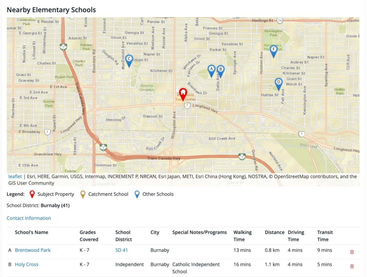 Street View Photo of 2609 1955 Alpha Way, Burnaby, BC