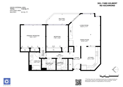 Office / Den Photo of 301 7480 Gilbert Road, Richmond, BC