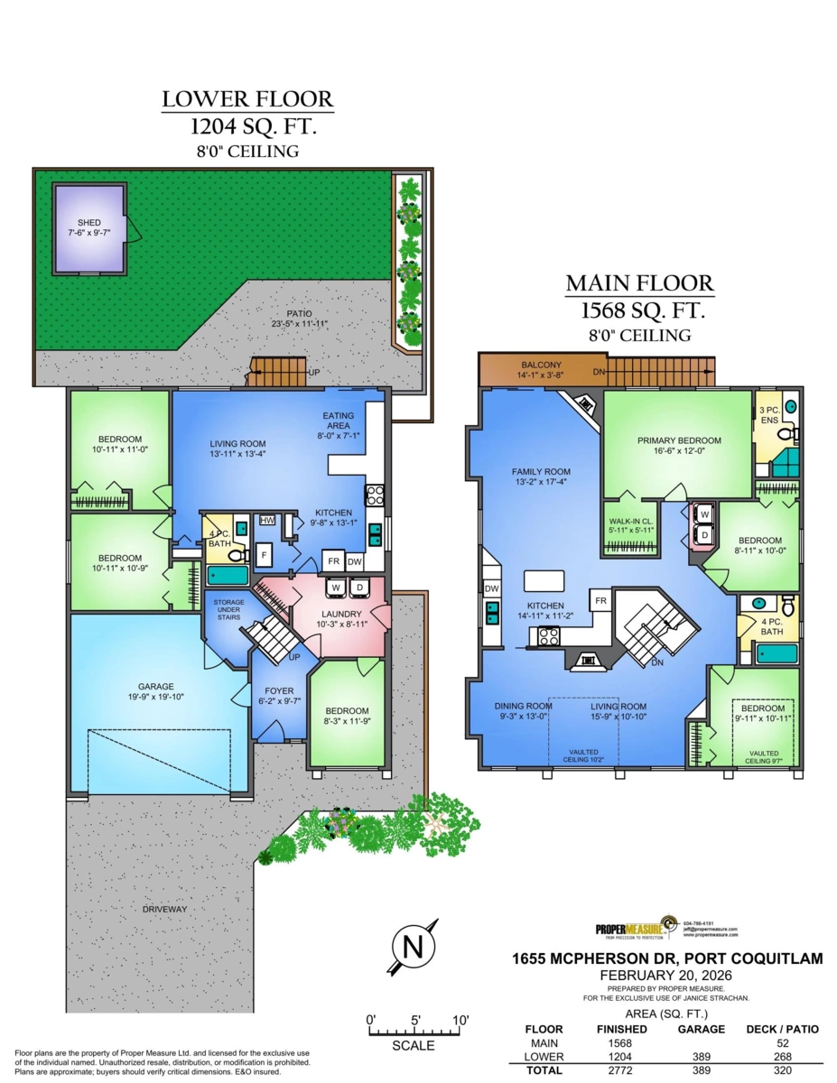 Garden / Landscaping Photo of 1655 Mcpherson Drive, Port Coquitlam, BC