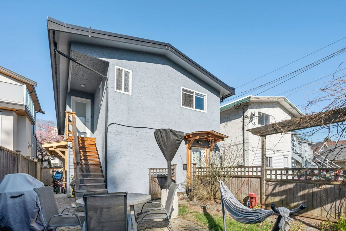 Aerial View of 3616 E Georgia Street, Vancouver, BC
