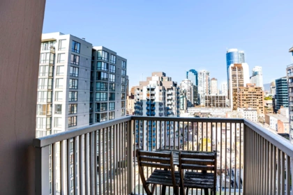Outdoor Patio Photo of 1802 1055 Richards Street, Vancouver, BC