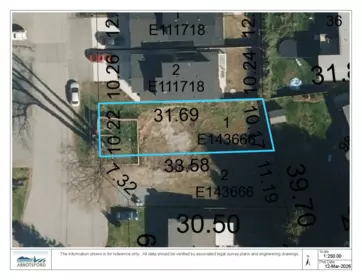 1858 Jackson Street, Abbotsford, BC, Abbotsford — Land for sale