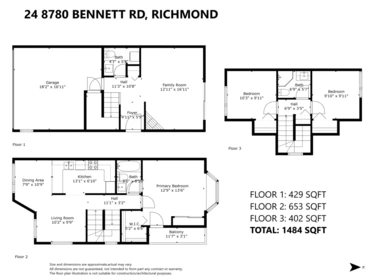 Garage Interior Photo of 24 8780 Bennett Road, Richmond, BC