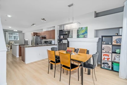Kitchen Island Photo of 35 935 Ewen Avenue, New Westminster, BC