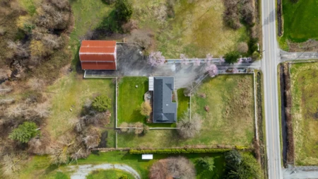 Aerial View of 21747 100 Avenue, Langley, BC