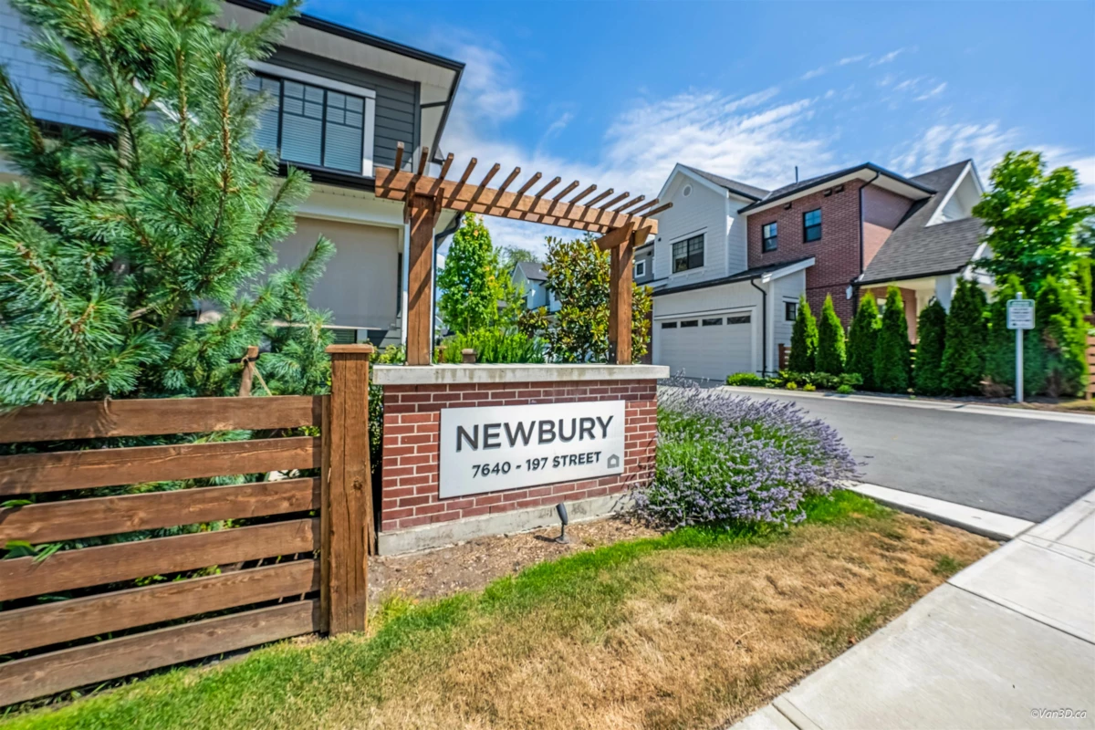 Exterior Rear Photo of 83 7640 197 Street, Langley, BC