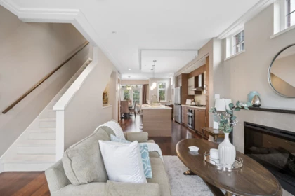 Staircase Photo of 5423 Willow Street, Vancouver, BC