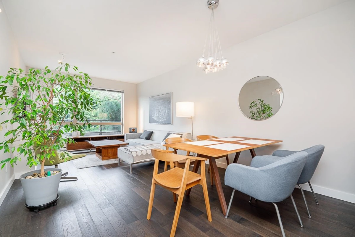 Dining Area Photo of 208 1330 Marine Drive, North Vancouver, BC