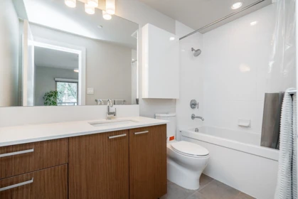 Powder Room Photo of 208 1330 Marine Drive, North Vancouver, BC