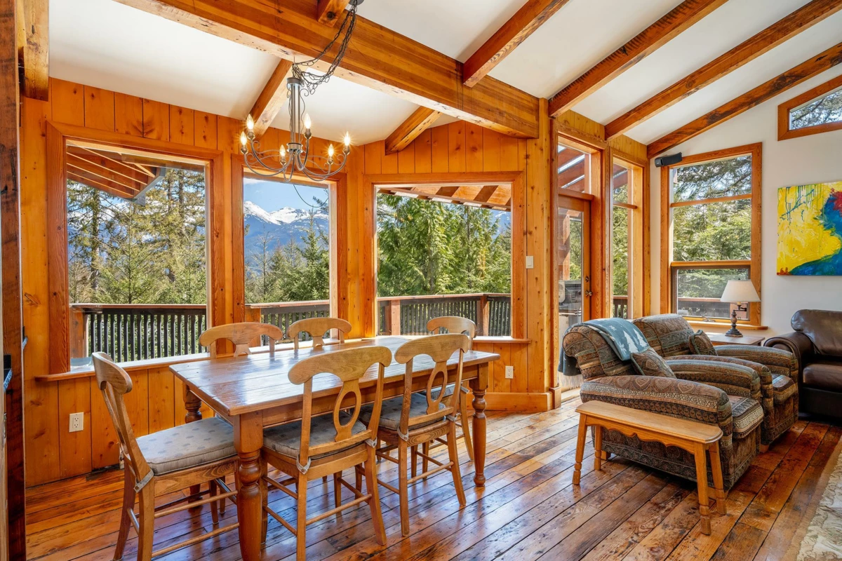 Dining Area Photo of 8596 Drifter Place, Whistler, BC