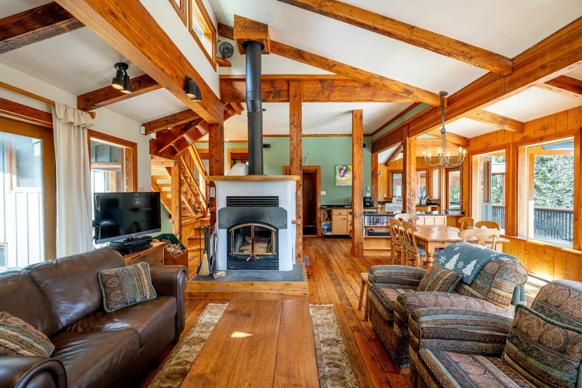 Family Room Photo of 8596 Drifter Place, Whistler, BC