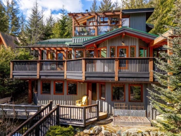 Backyard Photo of 8596 Drifter Place, Whistler, BC