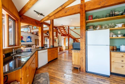 Kitchen Island Photo of 8596 Drifter Place, Whistler, BC