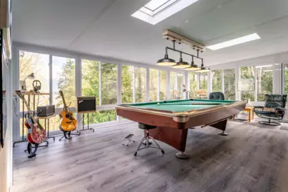 Basement Recreation Room Photo of 5823 Highfield Drive, Burnaby, BC