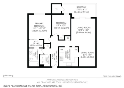 Staircase Photo of 207 32070 Peardonville Road, Abbotsford, BC