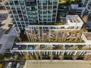 Aerial View of 1106 2378 Alpha Avenue, Burnaby, BC