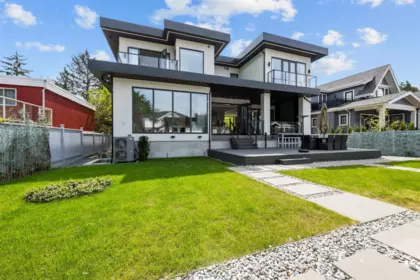 Aerial View of 3823 W 51st Avenue, Vancouver, BC