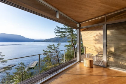 Breakfast Nook Photo of 671 Bowen View Road, Gambier Island, BC