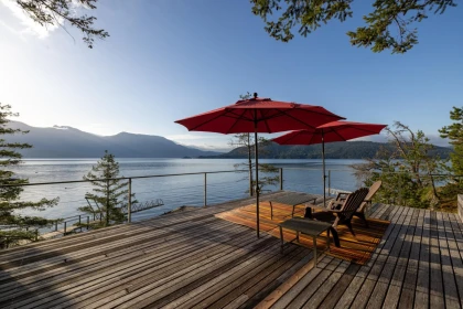 Swimming Pool Photo of 671 Bowen View Road, Gambier Island, BC