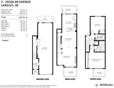 Backyard Photo of 3 20326 68 Avenue, Langley, BC