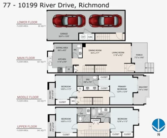 Fitness Center Photo Near 77 10199 River Drive, Richmond, BC