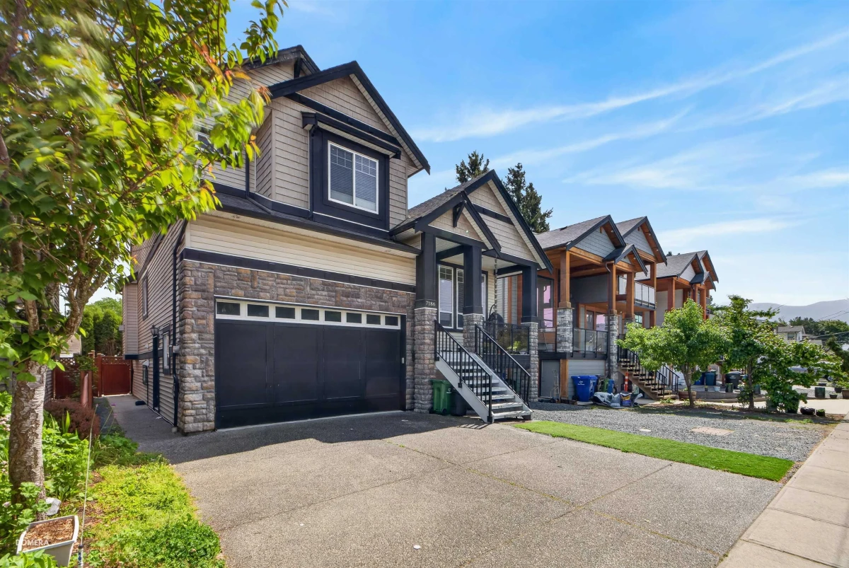 Exterior Rear Photo of 7186 Elwood Drive, Chilliwack, BC