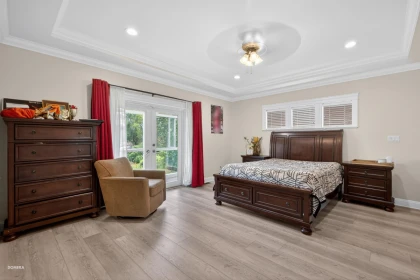 Aerial View of 7186 Elwood Drive, Chilliwack, BC