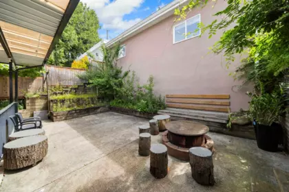 Aerial View of 7962 Victoria Drive, Vancouver, BC