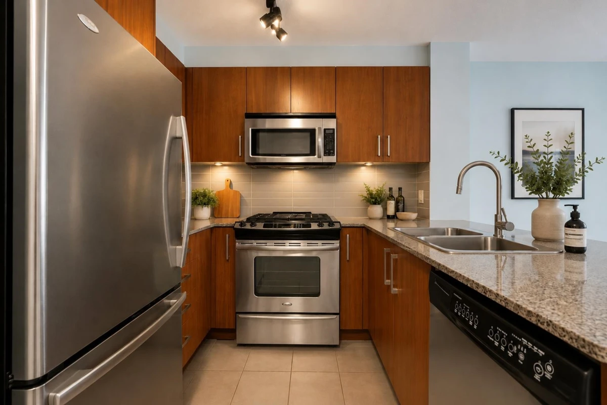 Dining Area Photo of 312 5889 Irmin Street, Burnaby, BC