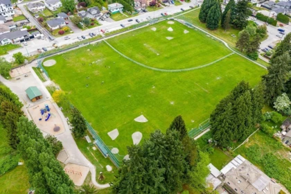 Aerial View of 5391 - 5393 Norfolk Street, Burnaby, BC