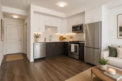 Kitchen Photo of 214 9983 E Barnston Drive, Surrey, BC