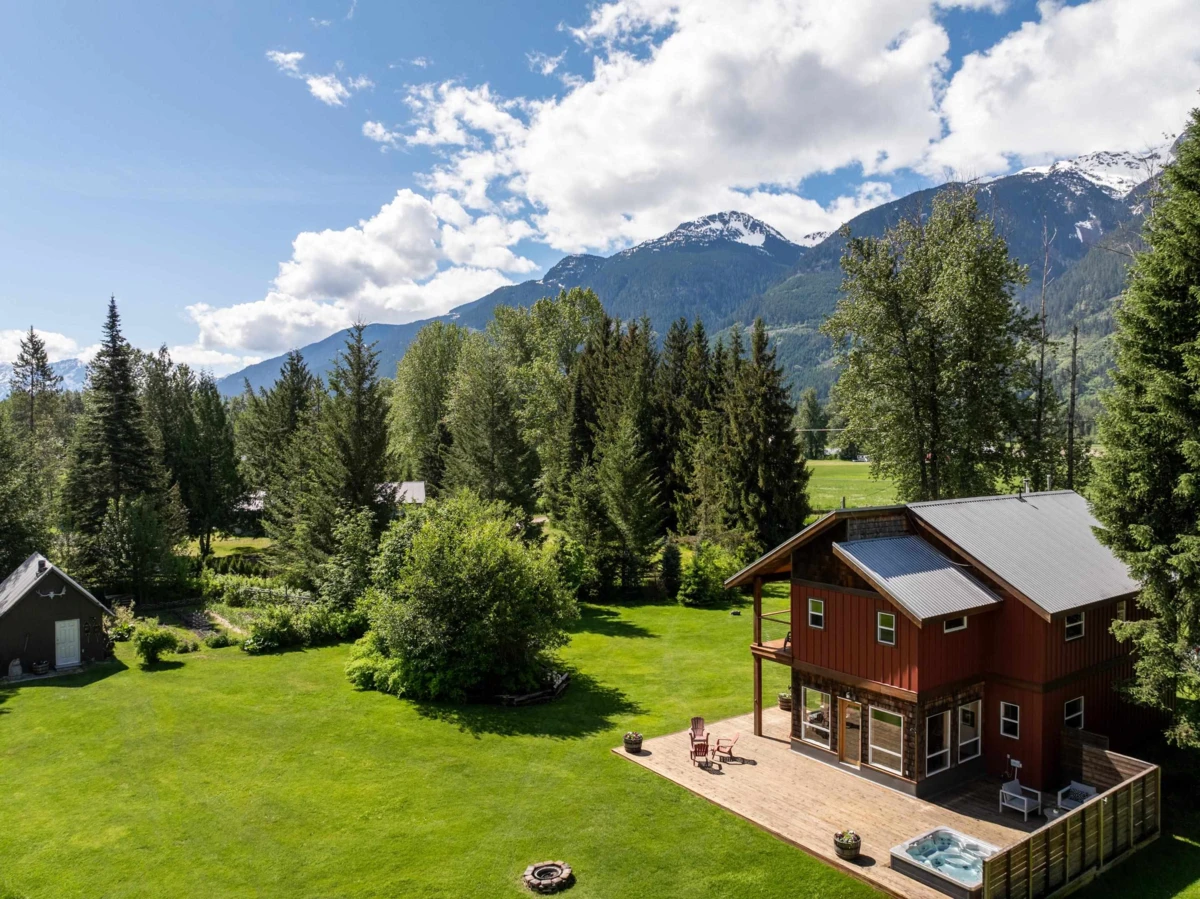 Exterior Front Photo of 8950 Pemberton Meadows Road, Pemberton, BC