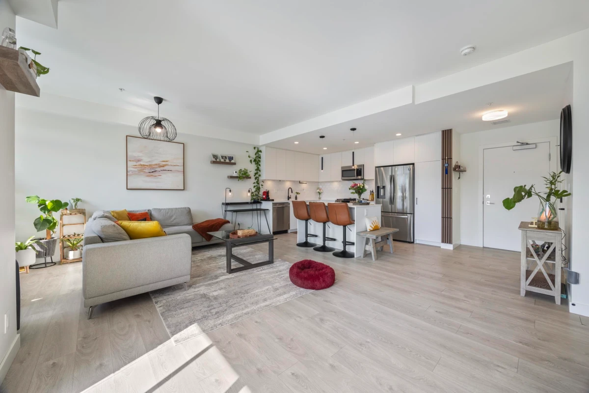 Living Room Photo of 505 8327 201 Street, Langley, BC