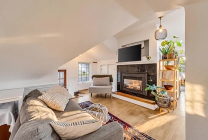 Aerial View of 224 W 13th Avenue, Vancouver, BC