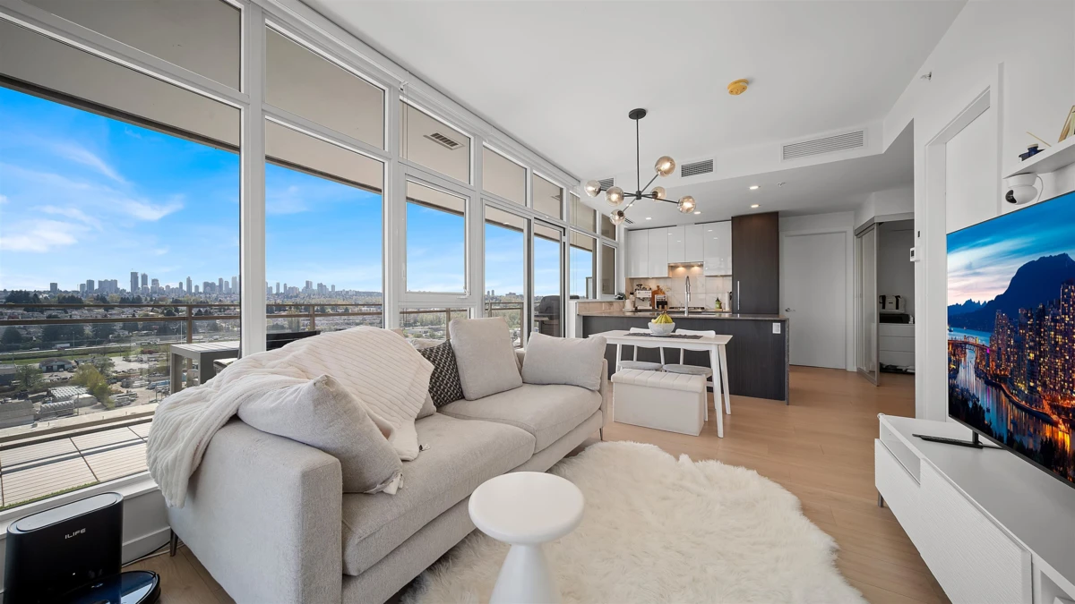 Living Room Photo of 1805 5333 Goring Street, Burnaby, BC