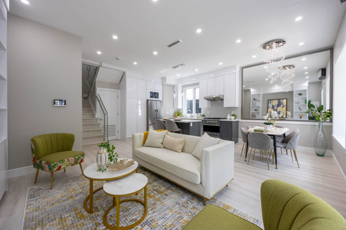 Family Room Photo of 1 5808 Lanark Street, Vancouver, BC